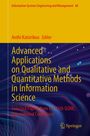 : Advanced Applications on Qualitative and Quantitative Methods in Information Science, Buch