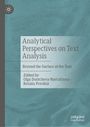: Analytical Perspectives on Text Analysis, Buch
