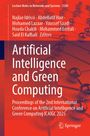: Artificial Intelligence and Green Computing, Buch