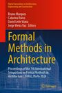 : Formal Methods in Architecture, Buch