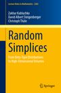 Zakhar Kabluchko: Random Simplices, Buch