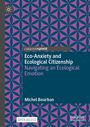 "Eco-Anxiety and Ecological Citizenship: Navigating an Ecological Emotion" von Michel Bourban. Blau-lila Musterhintergrund.