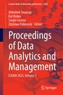 : Proceedings of Data Analytics and Management, Buch