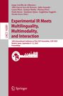 : Experimental IR Meets Multilinguality, Multimodality, and Interaction, Buch