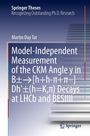 Martin Duy Tat: Model-Independent Measurement of the CKM Angle y in B±¿[h+h-¿+¿-]Dh'±(h=K,¿) Decays at LHCb and BESIIII, Buch