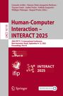 "Human-Computer Interaction – INTERACT 2025", Konferenz in Brasilien, 8.–12. September. Logos von ifip und Springer sichtbar.