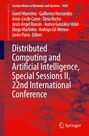 Titel: Distributed Computing and Artificial Intelligence, Special Sessions II, 22nd International Conference. Hintergrund in Rot-Orange.