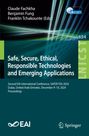 : Safe, Secure, Ethical, Responsible Technologies and Emerging Applications, Buch