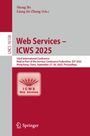 : Web Services - ICWS 2025, Buch