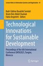 : Technological Innovations for Sustainable Development, Buch