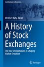 Titel: "A History of Stock Exchanges". Hintergrund: Verschwommene Skyline, Logo: Springer.