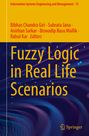 Gelber Titel: "Fuzzy Logic in Real Life Scenarios". Autoren: Bibhas Chandra Giri et al. Buntes, abstraktes Hintergrundmuster.