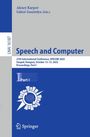 : Speech and Computer, Buch
