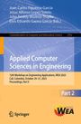 : Applied Computer Sciences in Engineering, Buch