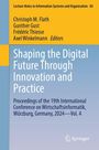 Text: "Shaping the Digital Future Through Innovation and Practice. Proceedings of the 19th International Conference on Wirtschaftsinformatik, Würzburg, Germany, 2024 - Vol. 4." Autoren und Herausgeber sind ebenfalls angegeben. Unten rechts ist das Springer-Logo.