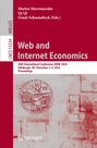 „Web and Internet Economics, 20th International Conference, WINE 2024, Edinburgh.“ Rotes Buchcover, Springer-Logo.