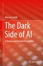 Titel: The Dark Side of AI. Autor: Wasswa Shafik. Untertitel: A Human and Societal Perspective. Hintergrund: Rotes Design.