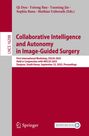 "Collaborative Intelligence and Autonomy in Image-Guided Surgery", Autoren oben, Workshopdetails unten, zwei Logos.