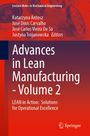: Advances in Lean Manufacturing - Volume 2, Buch