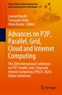 Titel: "Advances on P2P, Parallel, Grid, Cloud and Internet Computing", orange Hintergrund, Springer-Logo.