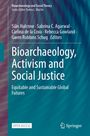„Bioarchaeology, Activism and Social Justice“. Eine wellenartige blaue Hintergrundgrafik mit Springer-Logo.