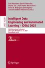 Intelligent Data Engineering and Automated Learning - IDEAL 2025, Buch