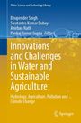 : Innovations and Challenges in Water and Sustainable Agriculture, Buch
