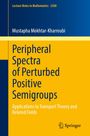Mustapha Mokhtar-Kharroubi: Peripheral Spectra of Perturbed Positive Semigroups, Buch