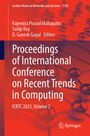 : Proceedings of International Conference on Recent Trends in Computing, Buch