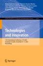 "Technologies and Innovation", Konferenz CITI 2025, Guayaquil, Ecuador; blau-orange Cover mit Logo unten.