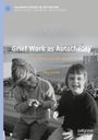 Titel: "Grief Work as Autotheory", Untertitel: "Sisterhood, Suicide and Art", Autorin: Meg Jensen. Zwei Kinder sitzen auf einer Bank.