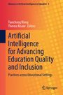 Artificial Intelligence for Advancing Education Quality and Inclusion, Buch
