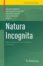 „Natura Incognita“ steht in großer weißer Schrift auf grünem Hintergrund, darunter Autoren und Verlag „Birkhäuser“.