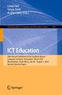 ICT Education, Konferenz 2025 in Bloemfontein; Herausgeber: Liezel Nel et al., Springer Logo unten.