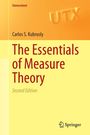 Universitext, UTX, Carlos S. Kubrusly, The Essentials of Measure Theory, Second Edition. Dominante gelbe und orange Farben.