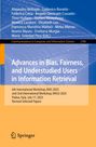 Advances in Bias, Fairness, and Understudied Users in Information Retrieval, Buch