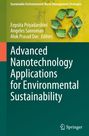 "Advanced Nanotechnology Applications for Environmental Sustainability", darüber ein Recycling-Symbol, unten Springer-Logo.