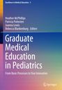 Buchtitel: "Graduate Medical Education in Pediatrics", farbverlaufender Hintergrund, Springer-Logo.