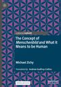 "The Concept of Menschenbild and What it Means to be Human" von Michael Zichy. Ein geometrisches Muster als Hintergrund.