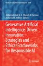 "Generative Artificial Intelligence-Driven Innovation: Strategies and Ethical Frameworks for Responsible AI"; blau-rote Gestaltung.