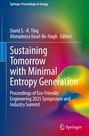 „Sustaining Tomorrow with Minimal Entropy Generation“ auf buntem, abstraktem Hintergrund. Springer-Logo unten rechts.