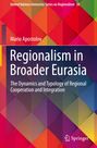 "Regionalism in Broader Eurasia" von Mario Apostolov. Buntes geometrisches Muster, unten rechts ein Springer-Logo.