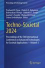 "Techno-Societal 2024", Herausgeber und Konferenzdetails auf blauem Hintergrund mit Springer-Logo.