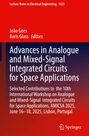 Titel: "Advances in Analogue and Mixed-Signal Integrated Circuits for Space Applications". Hintergrund: Rote bis blaue Farbverläufe. Springer-Logo unten rechts.