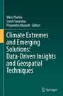 Titel: "Climate Extremes and Emerging Solutions: Data-Driven Insights and Geospatial Techniques", Springer-Logo unten.