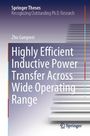 Titel: "Highly Efficient Inductive Power Transfer Across Wide Operating Range" von Zhu Gangwei. Treppe und Springer-Logo.