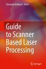 "Guide to Scanner Based Laser Processing" in weißer Schrift auf einem bunten, abstrakten Hintergrund. Springer-Logo unten.