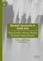 „Dynastic Succession in South Asia“, Buchcover mit grünem Textfeld und unscharfem Hintergrund, Autoren: Sardar Latif Khosa und Faisal Khosa. Links ist ein kleines Logo.