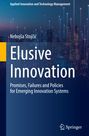Titel: "Elusive Innovation". Autor: Nebojša Stojčić. Skyline bei Nacht mit leuchtenden Linien. Springer-Logo unten rechts.