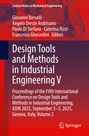 Titel: "Design Tools and Methods in Industrial Engineering V". Hintergrund mit Zahnrädern und technischen Zeichnungen.
